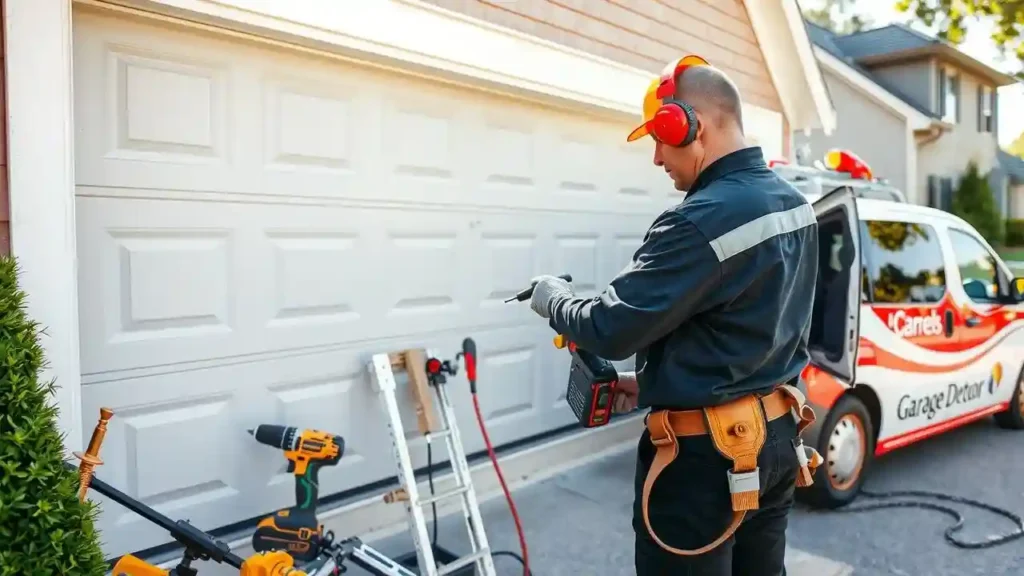 garage door trim repair near me